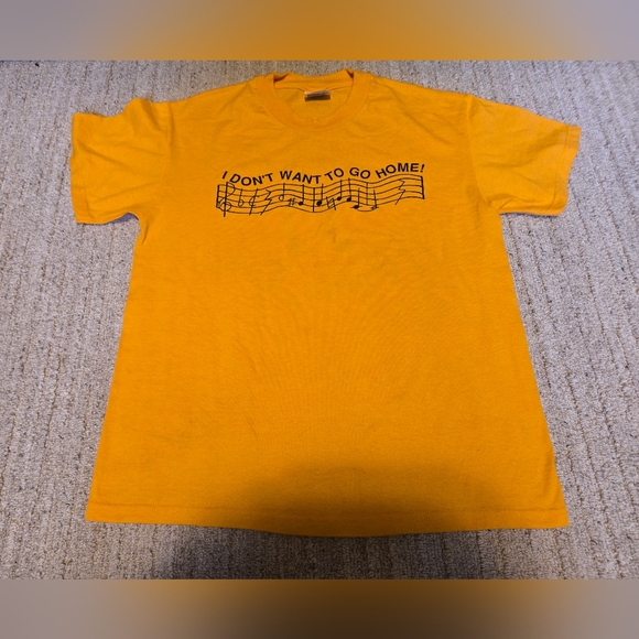 Musical Novelty Shirt I DON'T WANT TO GO HOME ADAM BARTHALT POLKAFAN Sze Medium. - Picture 4 of 15